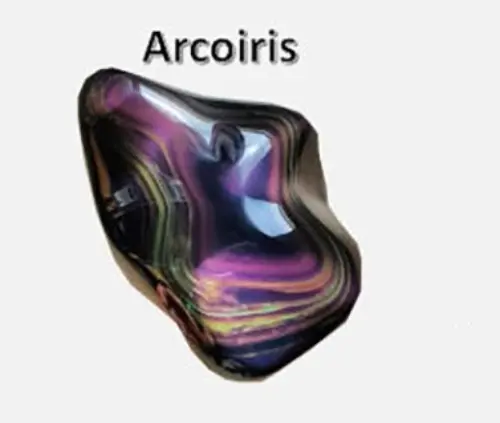 Obsidiana arco iris