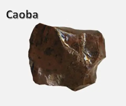 Obsidiana caoba