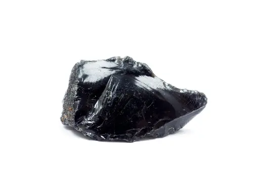 obsidiana negra piedra